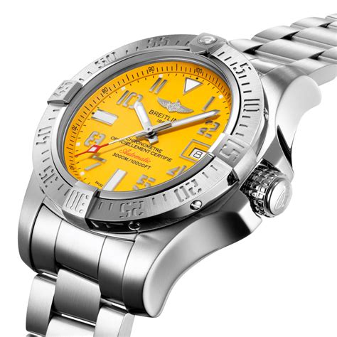 breitling avenger 2 seawolf yellow review|Breitling Avenger ii seawolf yellow.